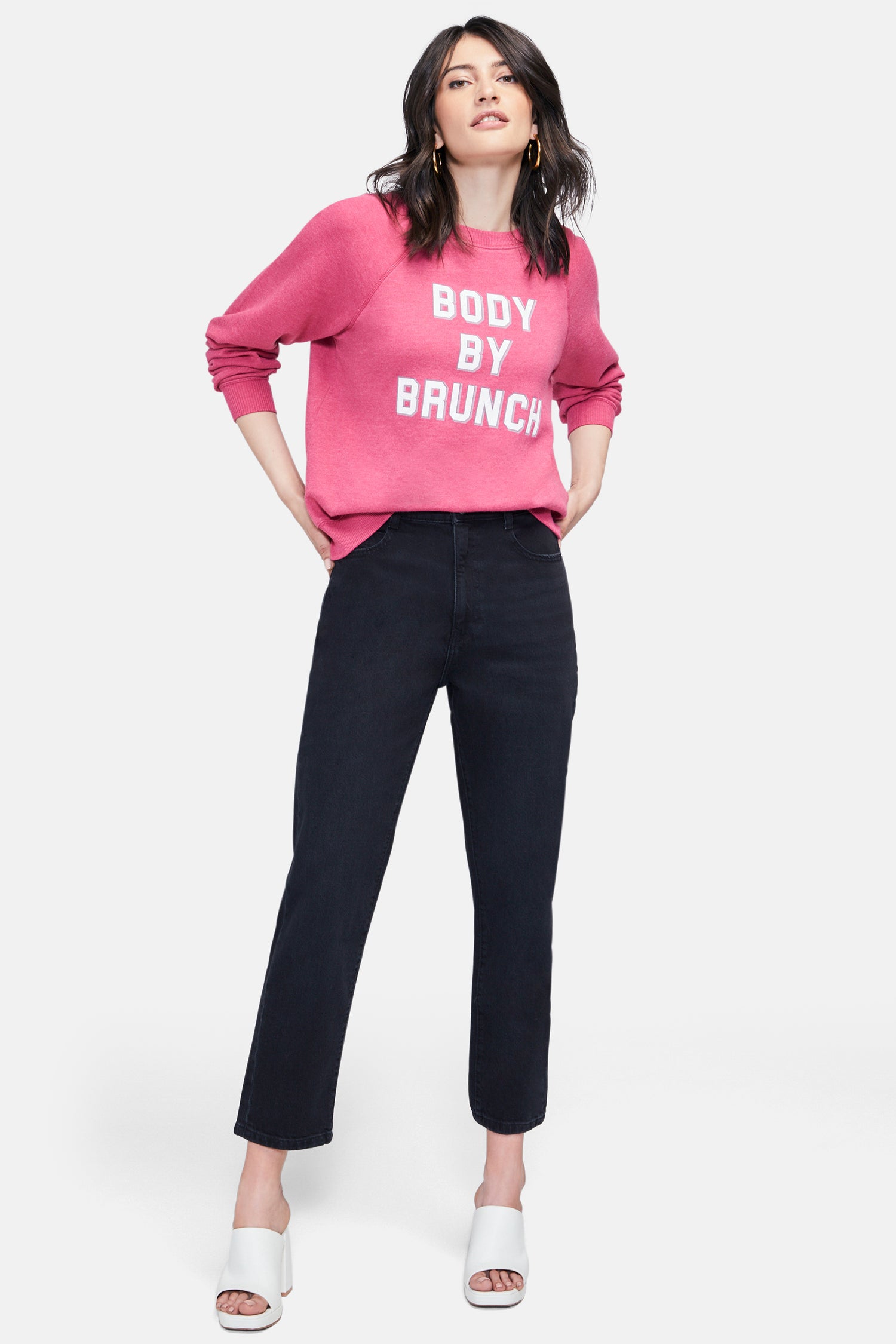 Body By Brunch Sommers Sweatshirt | Sangria