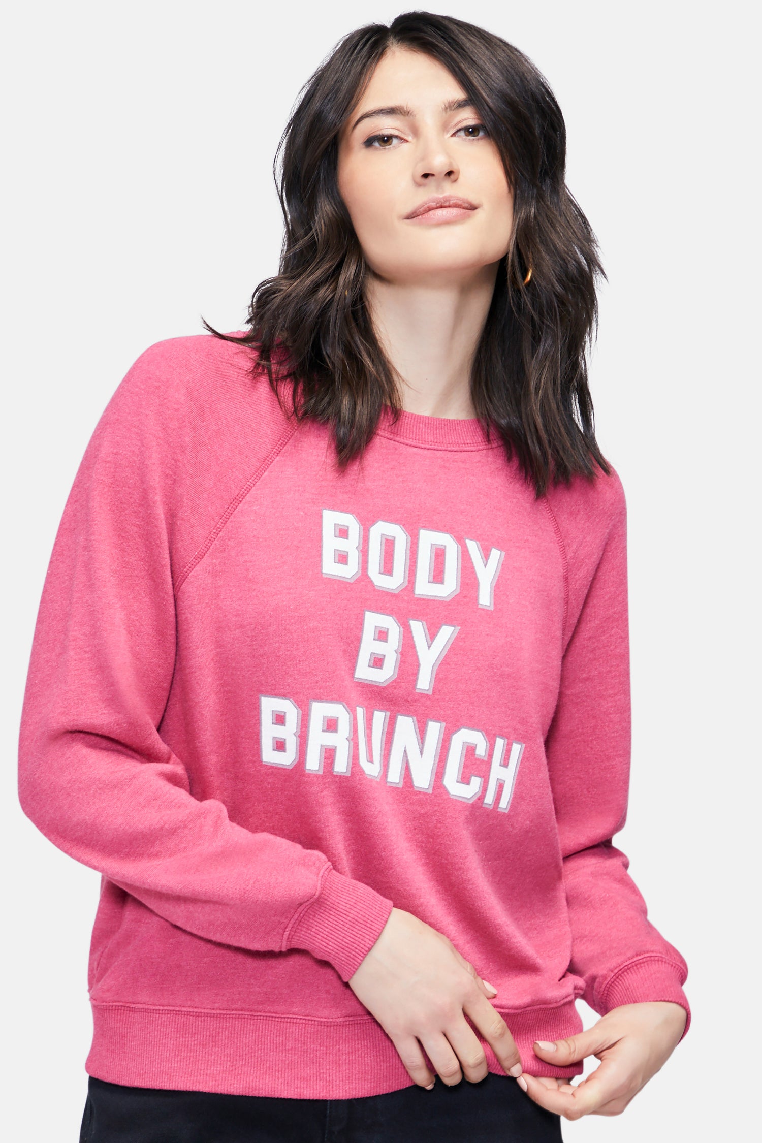 Body By Brunch Sommers Sweatshirt | Sangria