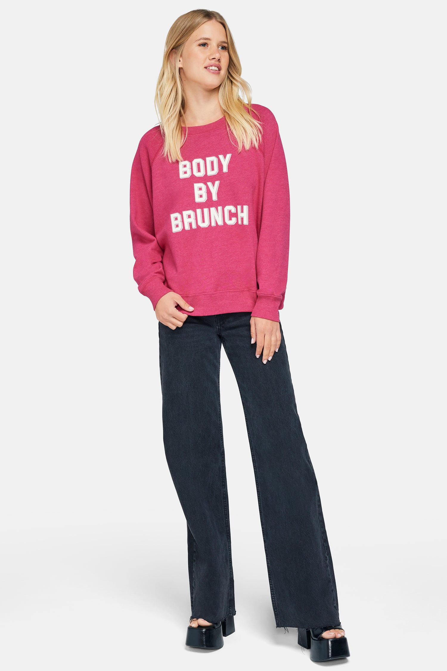 Body By Brunch Sommers Sweatshirt | Sangria