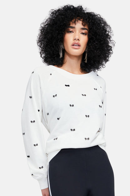 Gordon Bow Sommers Sweatshirt | Vanilla