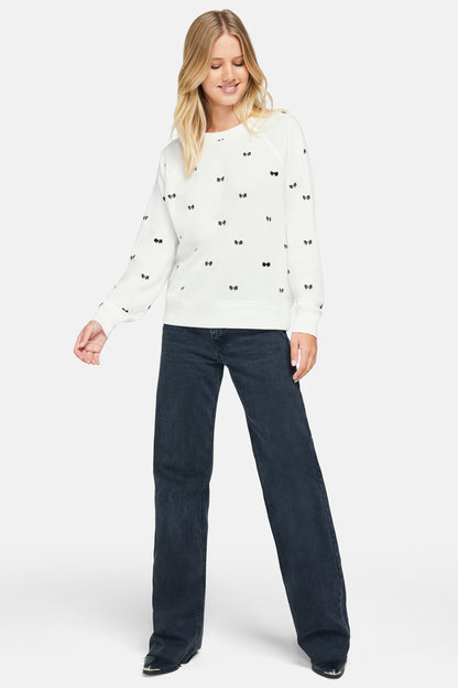 Gordon Bow Sommers Sweatshirt | Vanilla