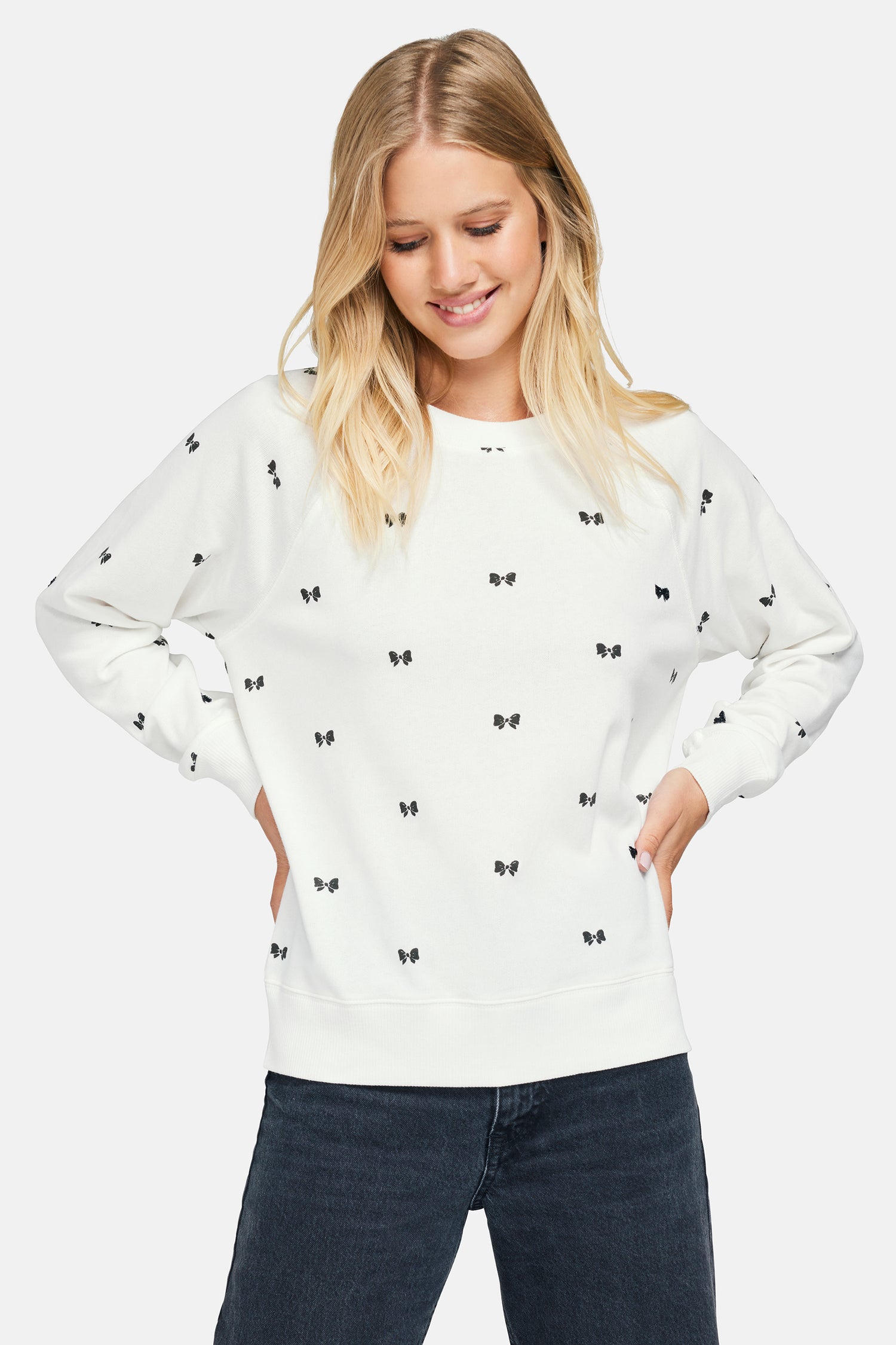 Gordon Bow Sommers Sweatshirt | Vanilla
