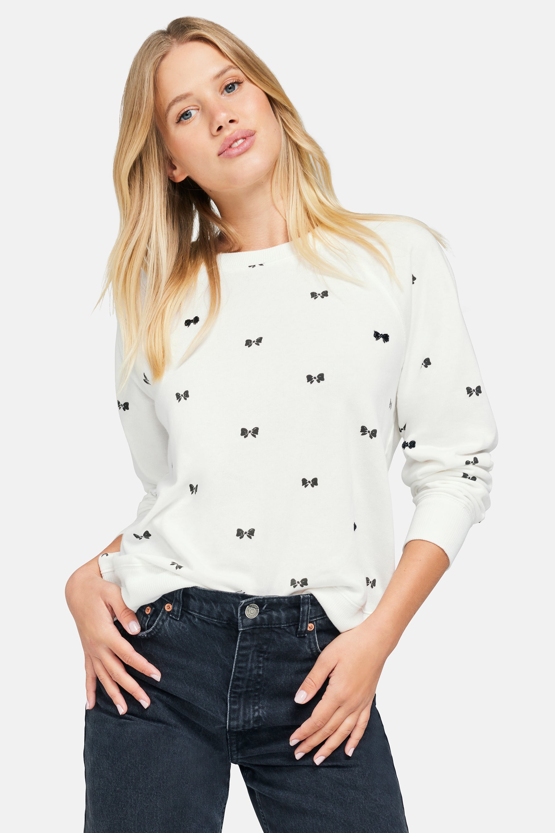 Gordon Bow Sommers Sweatshirt | Vanilla