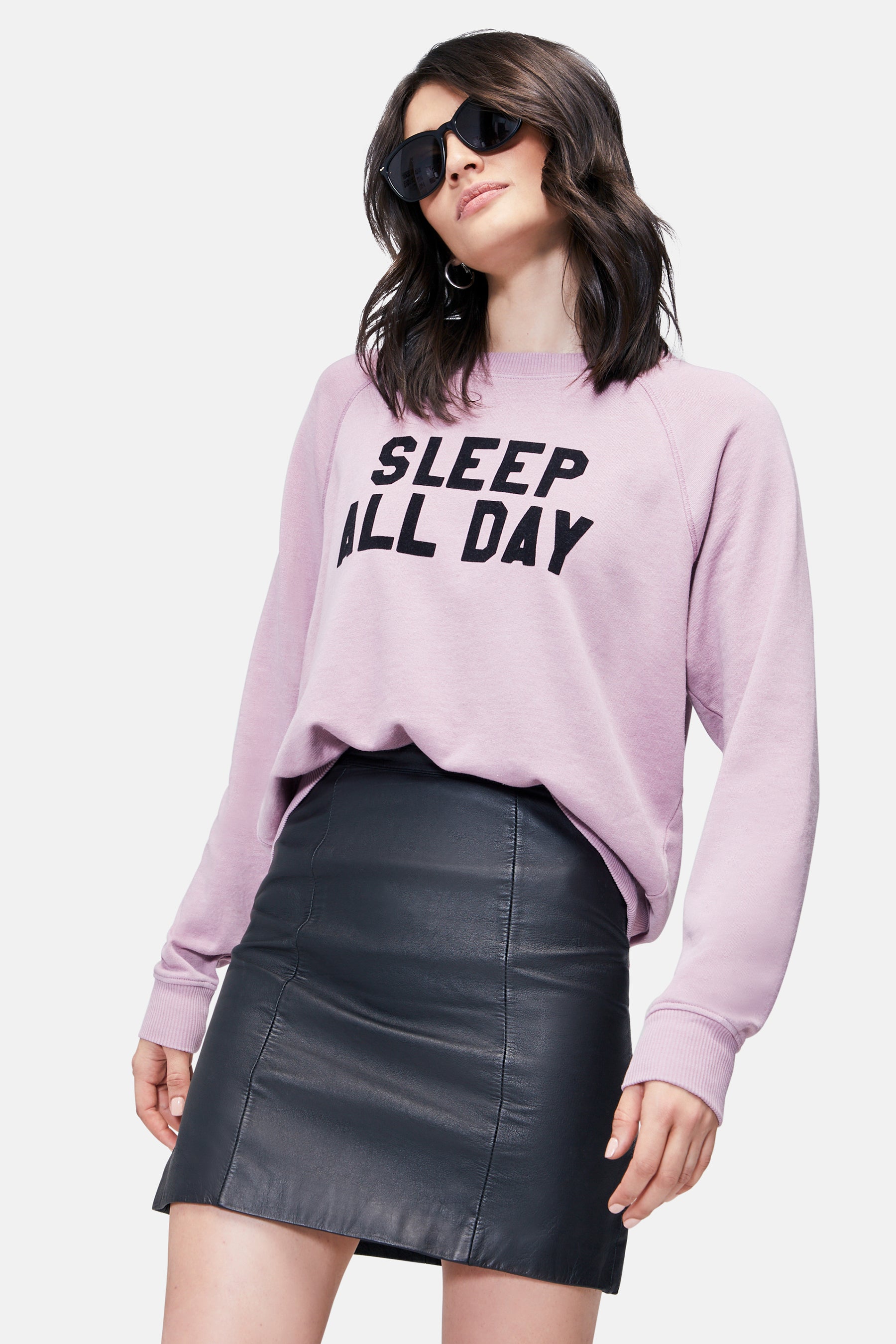 Party Girl Sommers Sweatshirt Elderberry Wildfox Couture