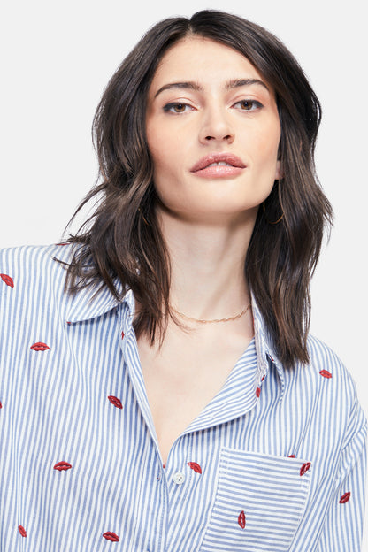 Hello Sailor Thea Button-Up | Sailor Stripes