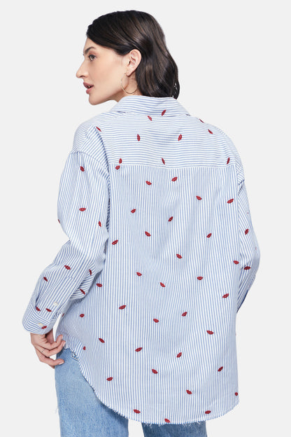 Hello Sailor Thea Button-Up | Sailor Stripes