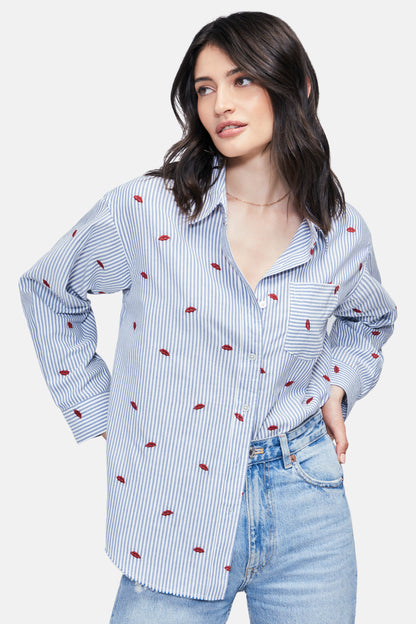 Hello Sailor Thea Button-Up | Sailor Stripes