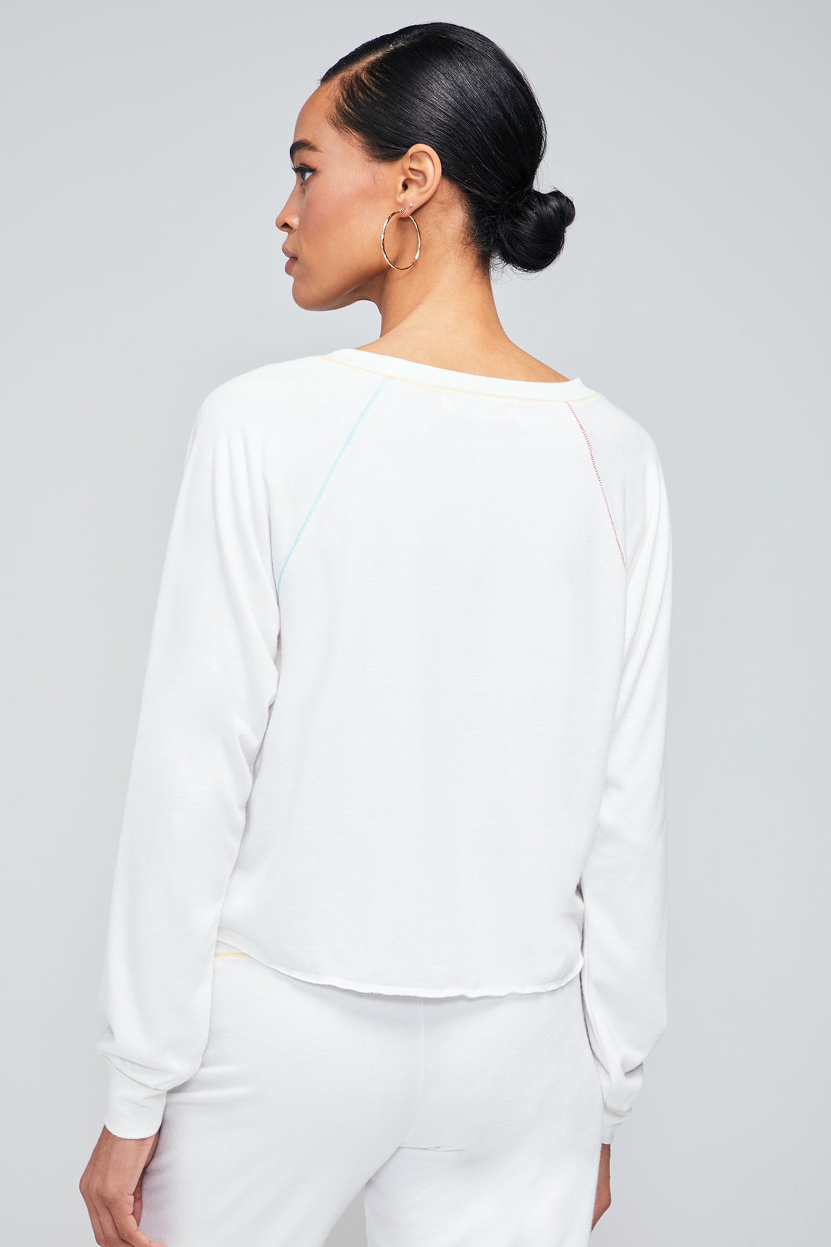 In Stitches Monte Crop | Vanilla