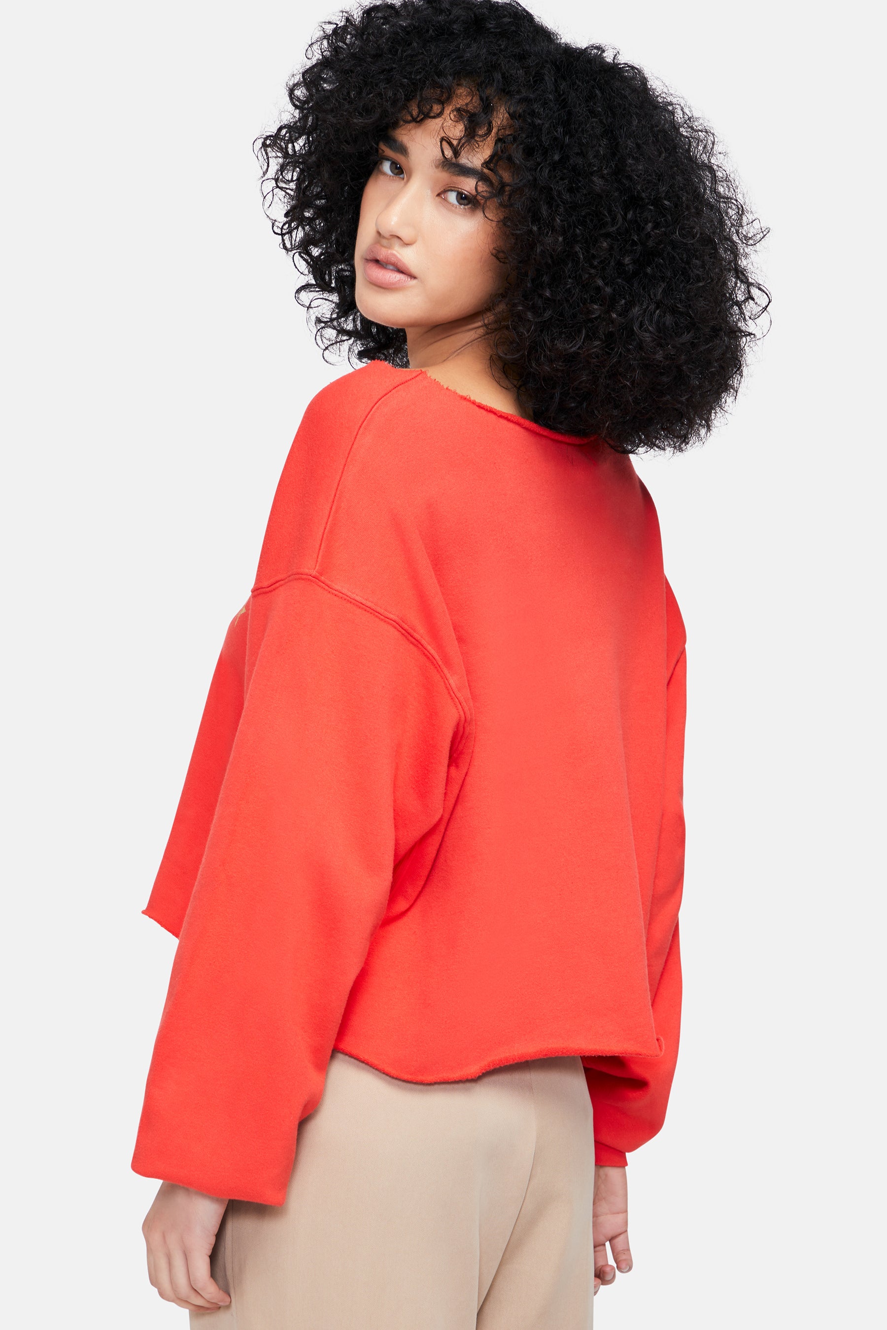 Whose Yacht Moshpit Pullover | Aura Orange