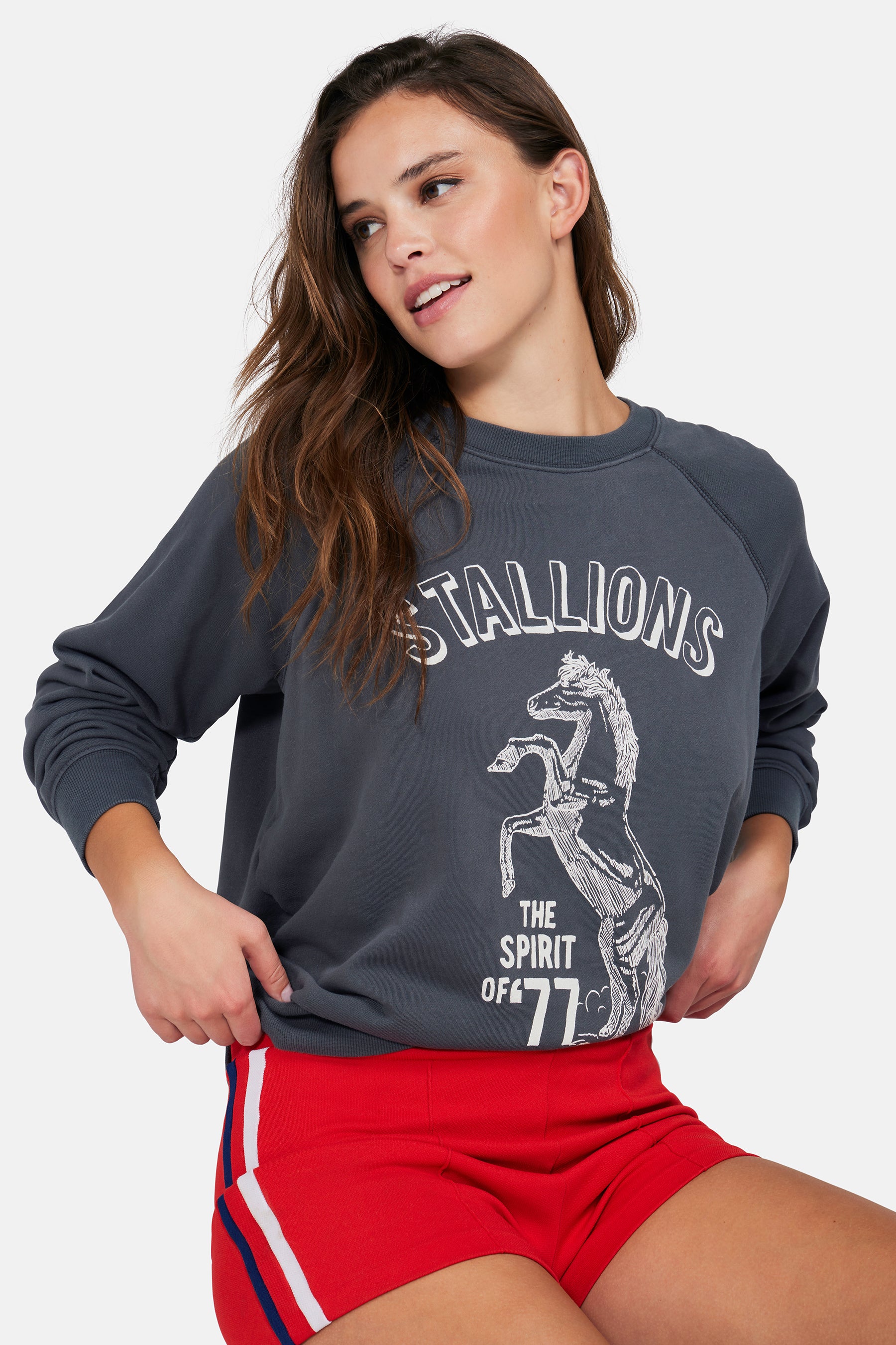 Stallion Of 77 Sommers Sweatshirt Succulent Wildfox Couture