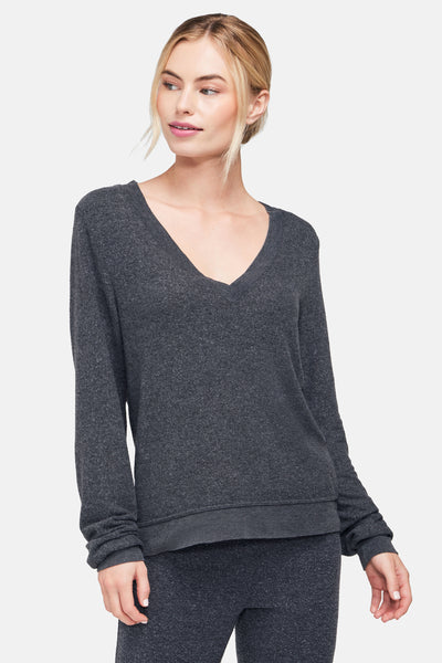 Wildfox baggy beach top v neck