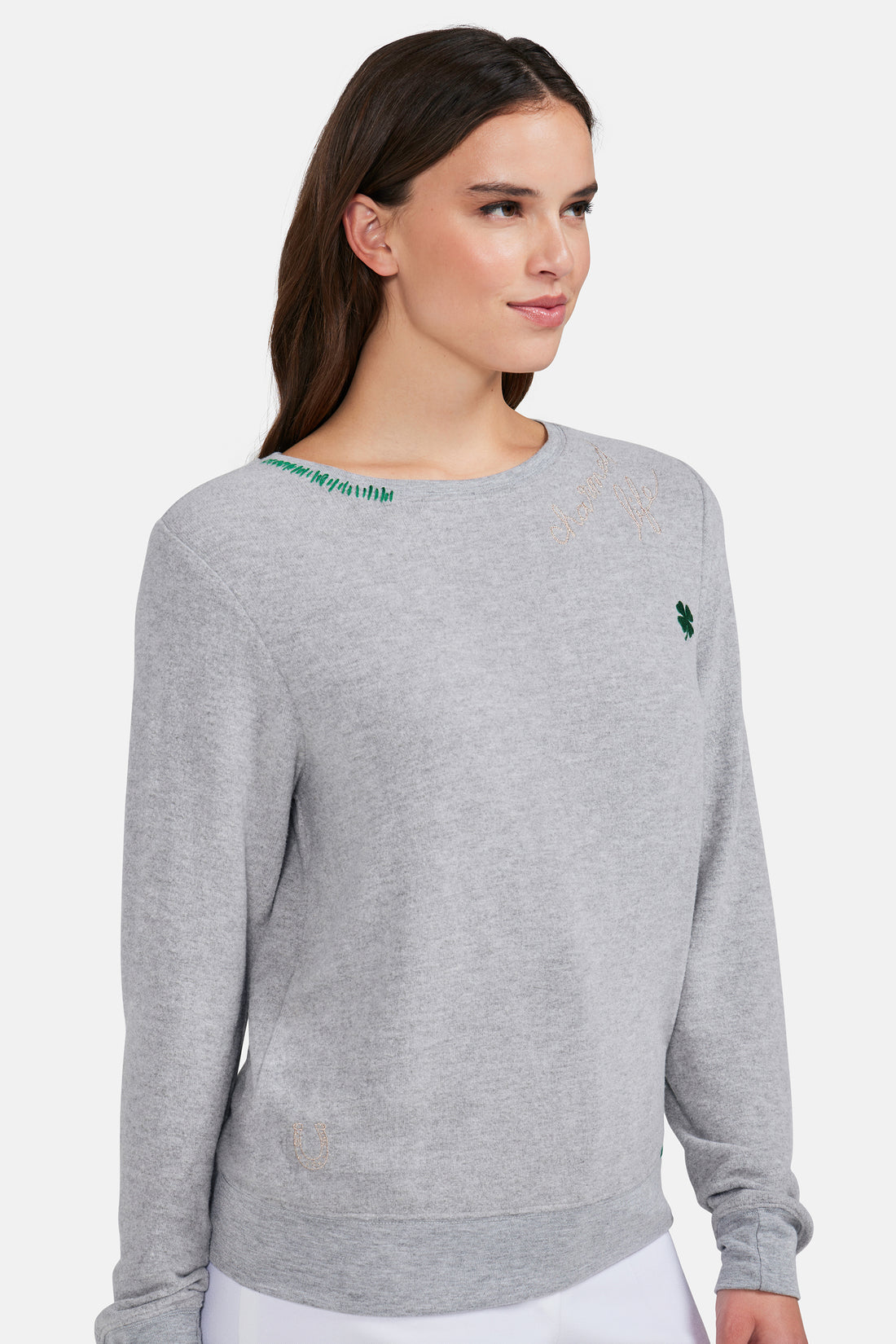 Charmed Life Baggy Beach Jumper | Heather