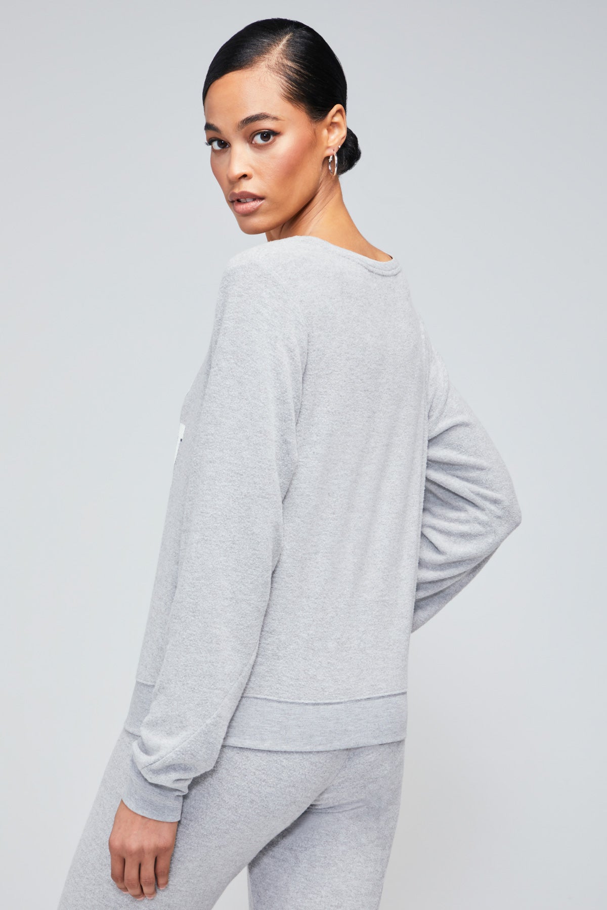 I Do Crew Baggy Beach Jumper | Heather