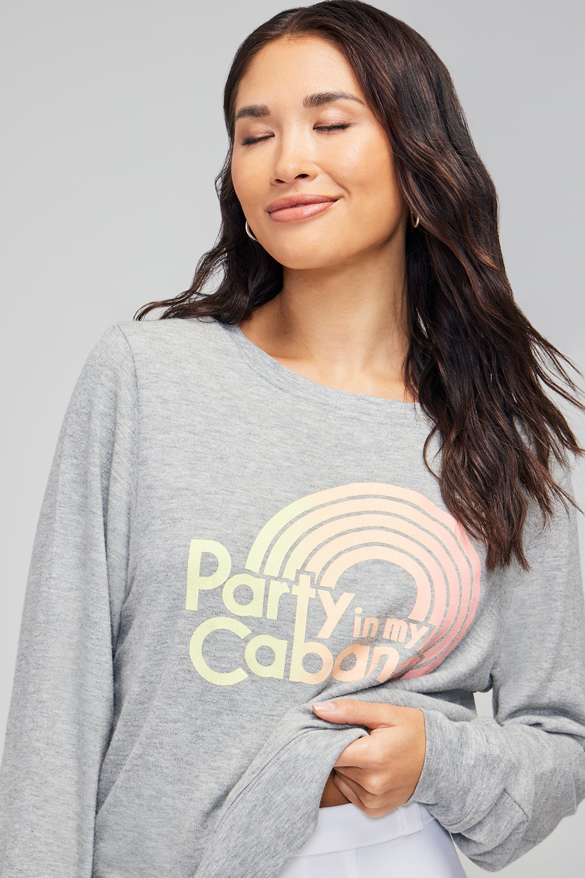 Party In My Cabana Baggy Beach Jumper | Heather