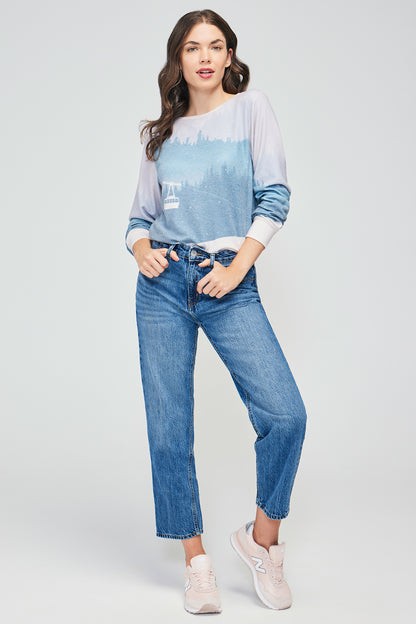 Ski Chalet Baggy Beach Jumper | Ski Chalet Print