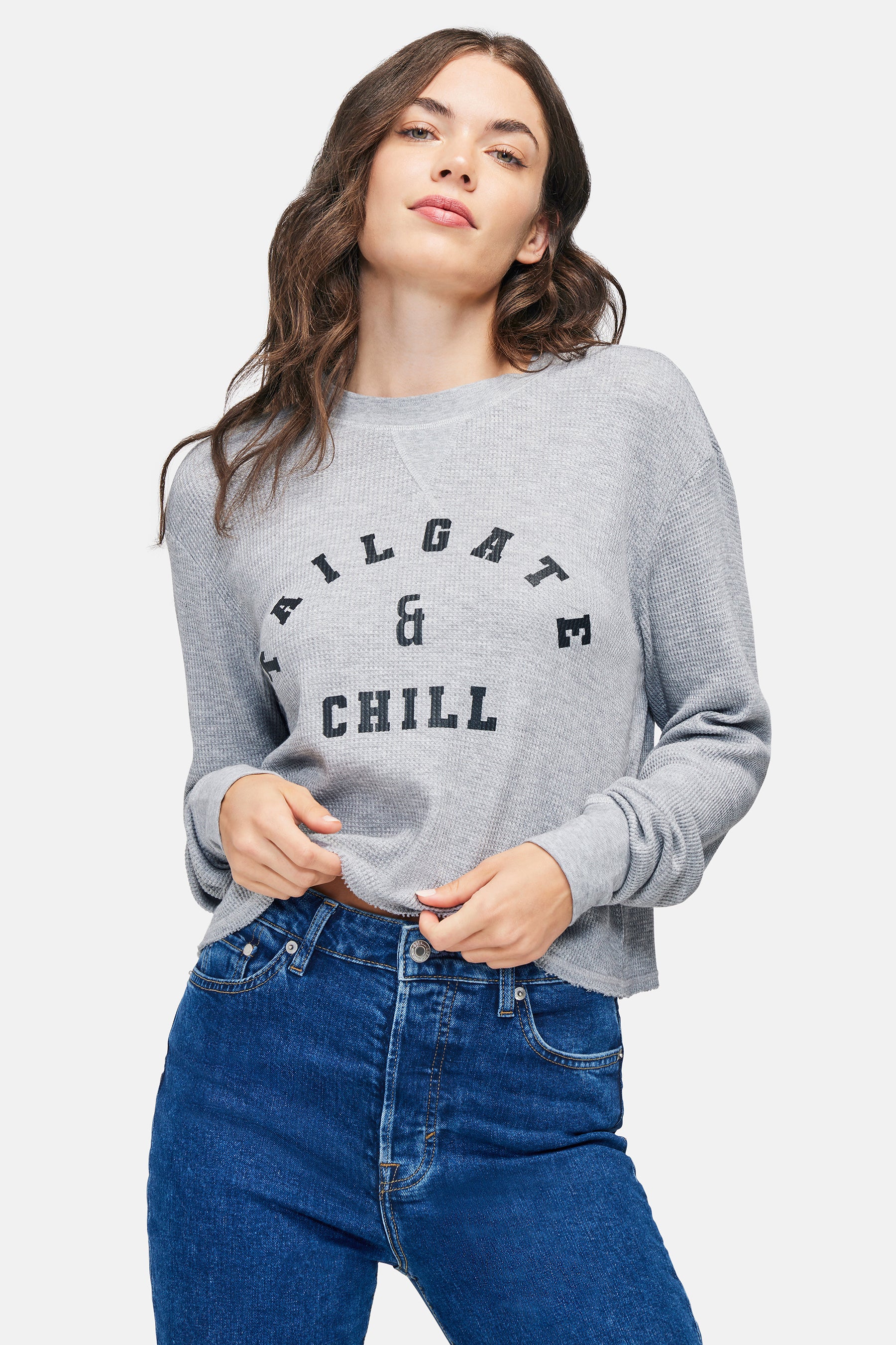 Tailgate &amp; Chill Long Sleeve | Heather